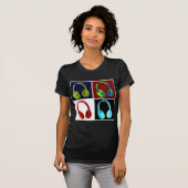 Pop hoofdtelefoon t-shirt (Voorkant volledig)