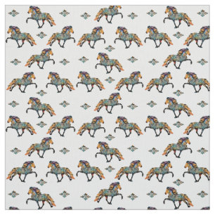 Pop IJslandse paarden Stof