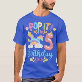 Pop Ik ben 5 jaar oud meisje, Pop het Deel T-shirt