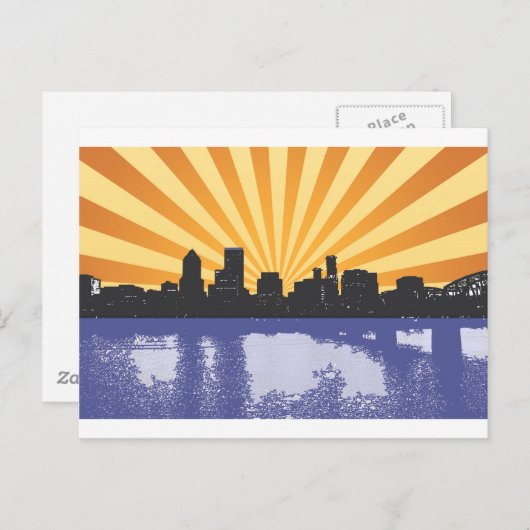 Pop in de buitenwereld briefkaart (Voorkant / Achterkant)