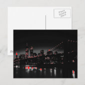 Pop in New York City Skyline Briefkaart (Voorkant / Achterkant)