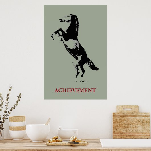 Pop Inspirerend uitvoeringspieken Poster (Keuken)