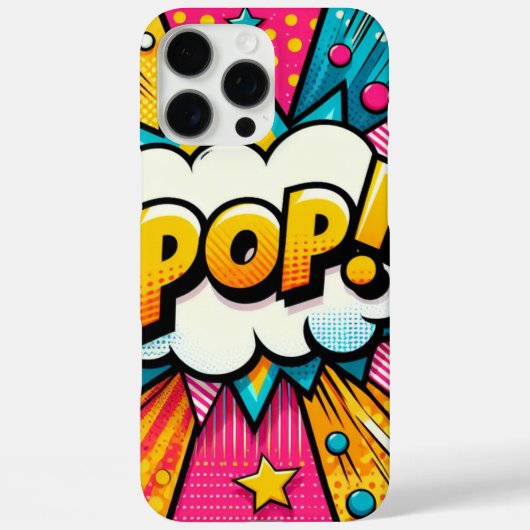 Pop iPhone hoesje (Achterkant)