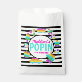 Pop It Birthday Invitation, Pop Fidget Invitation, Bedankzakje