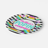 Pop It Birthday Invitation, Pop Fidget Invitation, Papieren Bordje (Gekanteld)