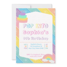 Pop It Birthday Party Pastel Pop Bubble Fidget