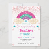 Pop It Birthday Party Rainbow Kaart (Voorkant)