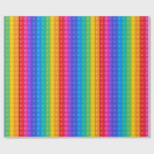 Pop It Boy Verjaardag Kleurrijk Cadeaupapier (Vlak)