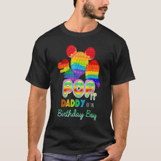 Pop It Daddy Of The Birthday Boy T-shirt