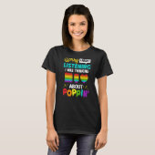 Pop It Fidget Speelgoed Game Funny Stress Bubble 1 T-shirt (Voorkant volledig)