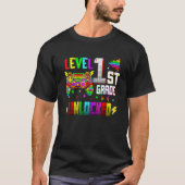 Pop It Level 1st Grade Unlocked Video Games Back T T-shirt (Voorkant)