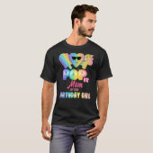Pop It Moeder Van De Verjaardagsmeisje Fidgets Ver T-shirt (Voorkant volledig)