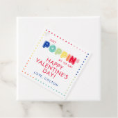 Pop IT Valentijn Kaarten, Happy Valentijnsdag Labe Bedankjes Labels (In situ)