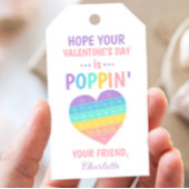Pop IT Vriend valentijn Class Exchange Cadeaulabel