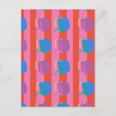 Pop Japanese School Bag Briefkaart (Voorkant)