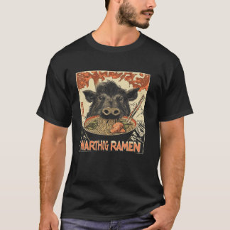 Pop Japanse Kunst Noedels Liefhebber Wilde Dieren T-shirt