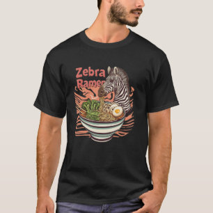 Pop Japanse Kunst Noedels Liefhebber Wilde Dieren T-shirt