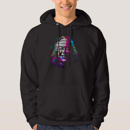 Pop Johann Sebastian Bach Music Hoodie (Voorkant)