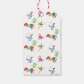 Pop Kanji Dinosaur Cadeaulabel (Achterkant)