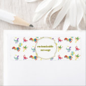 Pop Kanji Dinosaur Etiket (Insitu)