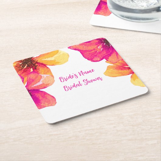 Pop Kartonnen Onderzetters (Schuin)