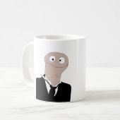 Pop kijkend naar jou koffiemok (Voorkant links)