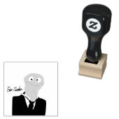 Pop kijkend naar jou rubberstempel (Gestempeld)