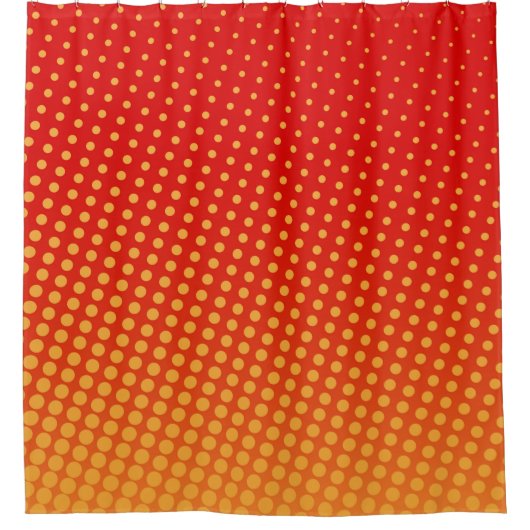 Pop, kleurrijke achtergrond1960, abstract, art, ru douchegordijn (Voorkant)