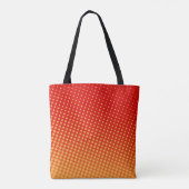Pop, kleurrijke achtergrond1960, abstract, art, ru tote bag (Achterkant)