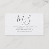 Pop Koekjeskoekje Decorator van de Boekenkaart Visitekaartje (Achterkant)