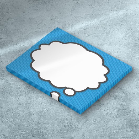 Pop komische boeken Kunst denk in bel Post-it® Notes