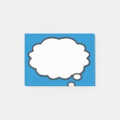 Pop komische boeken Kunst denk in bel Post-it® Notes (Voorkant)