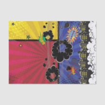 Pop komische boeken Kunst van Birthday