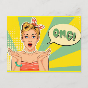 Pop-kunst Briefkaart