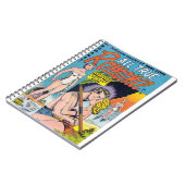 Pop Kunst - Echte liefde - Romance  strips Notitieboek (Linkerzijde)