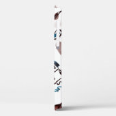 Pop kunst gezichten: abstracte waterverf. Case-Mate iPhone case (Achterkant / Links)
