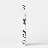 Pop kunst gezichten: abstracte waterverf. Case-Mate iPhone case (Achterkant / Rechts)