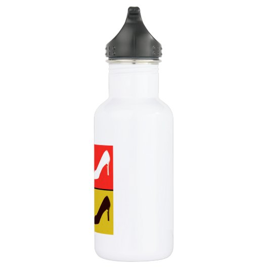 Pop Kunst-hiel-pompen Waterfles (Rechts)