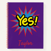 Pop kunst ja notitieboek (Voorkant)