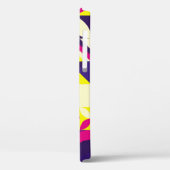Pop kunst, kleurrijke geometrische vormen. Case-Mate iPhone case (Achterkant / Links)