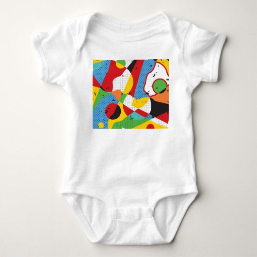 Pop kunst, levendig minimalisme. romper (Voorkant)