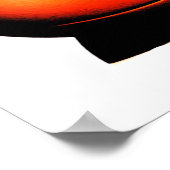 Pop Kunst Liefde Basketbal Door Poster (Hoek)