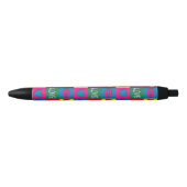 Pop kunst liefde zwarte inkt pen (Voorkant)