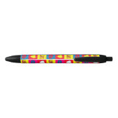 Pop kunst liefde zwarte inkt pen (Achterkant)