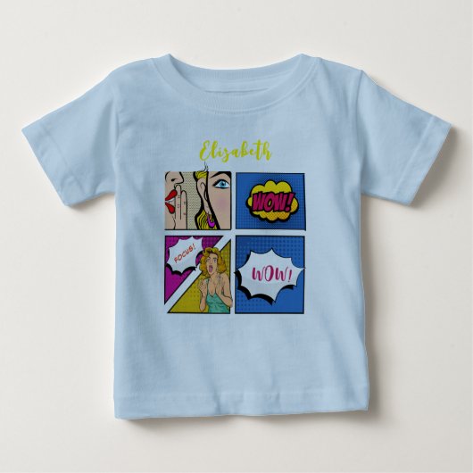 Pop kunst meisje comic (Voorkant)