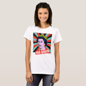 Pop kunst Modern leuke HM Queen T-shirt (Voorkant volledig)