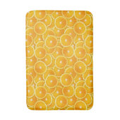 Pop Kunst Oranje plakken Badmat (Voorkant Verticaal)