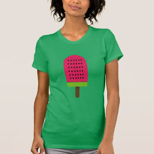 Pop Kunst positioneren watermeloenen T-shirt