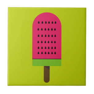 Pop Kunst positioneren watermeloenen Tegeltje