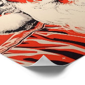 Pop Kunst Sinterklaas Poster (Hoek)